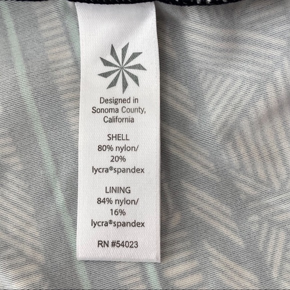 Athleta Tankini Twisty Cross Back Sz 34D/DD - Picture 4 of 4